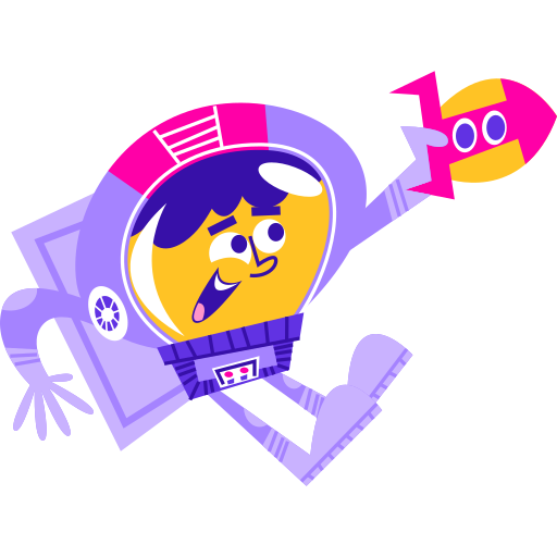 Astronaut free sticker Astronaut free sticker
