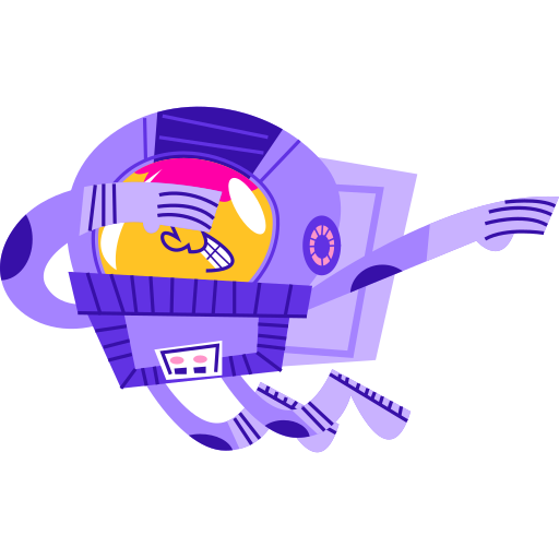 astronaut kostenlos Sticker