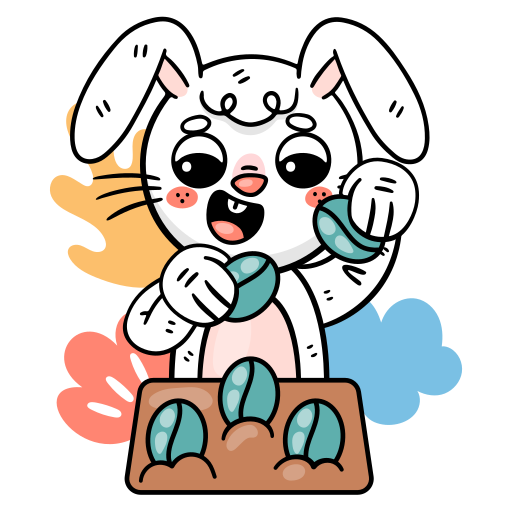 lapin gratuit sticker lapin gratuit sticker