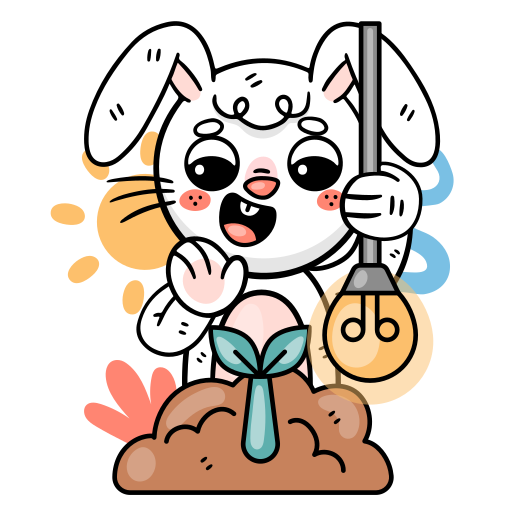 lapin gratuit sticker lapin gratuit sticker