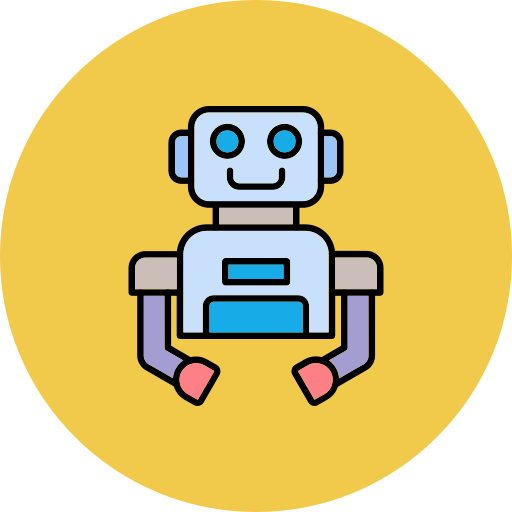 Robot Generic Outline Color icon