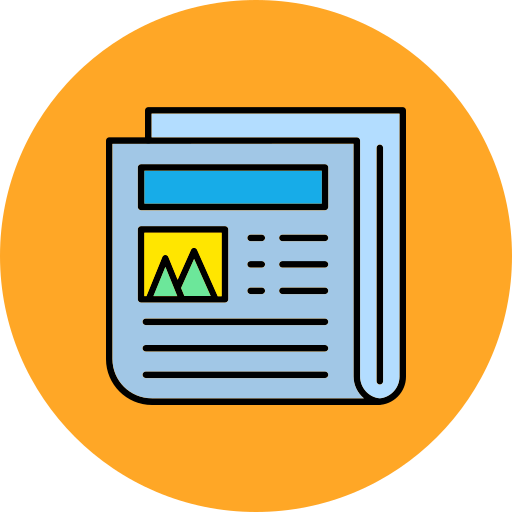 News Generic Outline Color icon