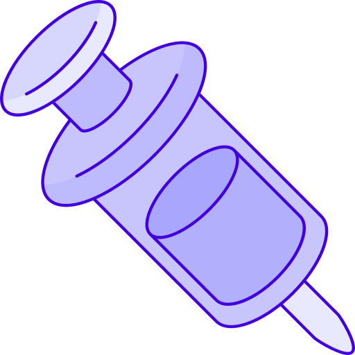 Syringe Generic Thin Outline Color icon