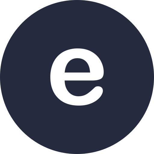 Letter e Generic Mixed icon