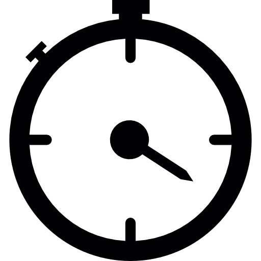 chronomètre en cours d'exécution Icône gratuit