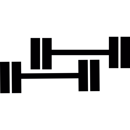 Two Dumbbells free icon