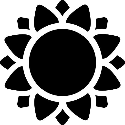 girasol icono gratis