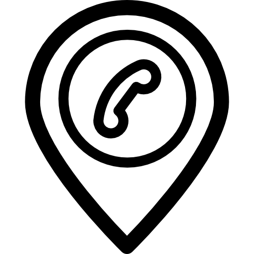 Telephone Basic Rounded Lineal icon