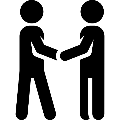 shaking hand icon png