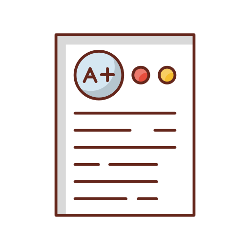 resultado icono gratis