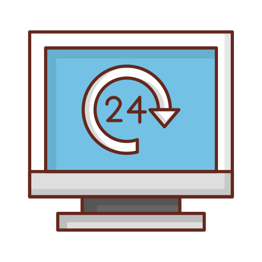 Screen free icon