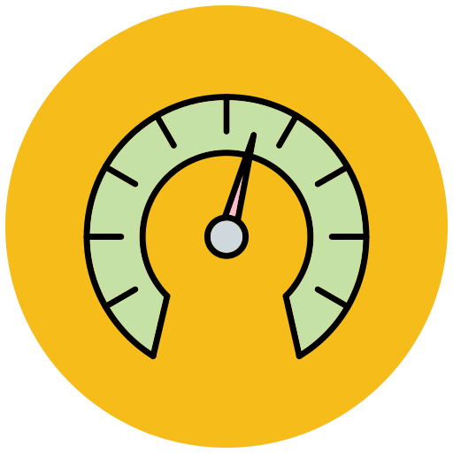 Speed Test Generic Outline Color icon