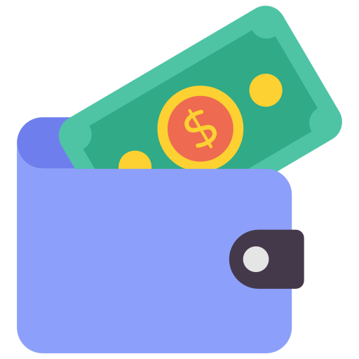 Wallet free icon