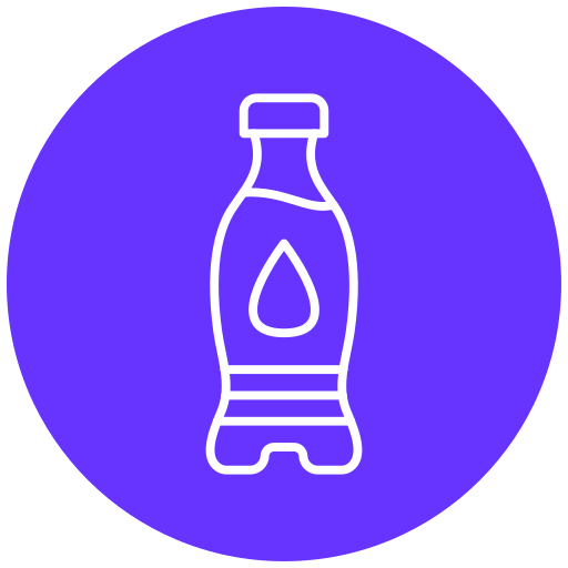 botella de agua icono gratis