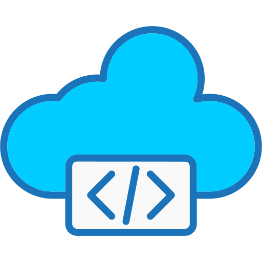 computación en la nube icono gratis