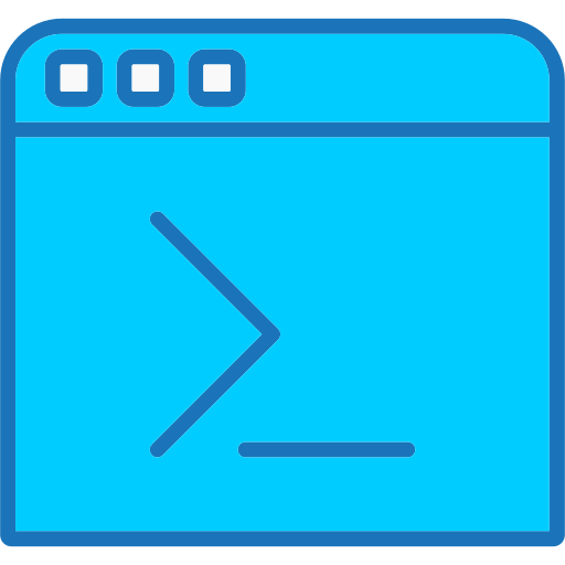 Coding icon Generic Blue