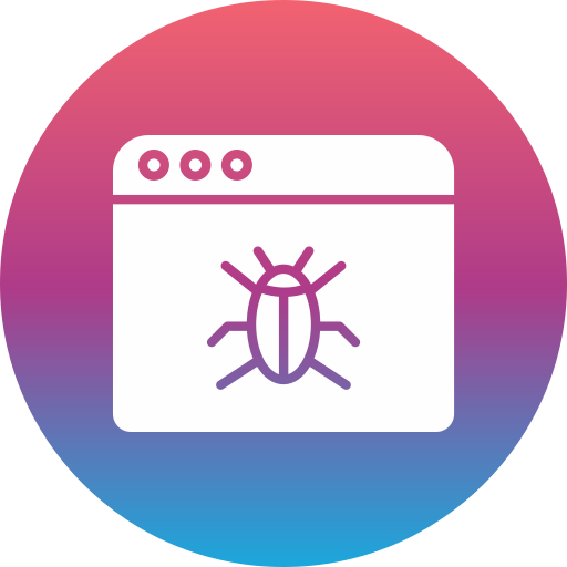 Virus Generic Flat Gradient icon