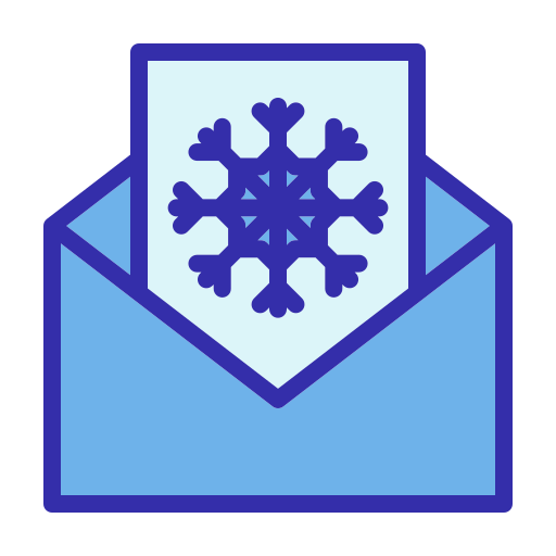 tarjeta de navidad icono gratis