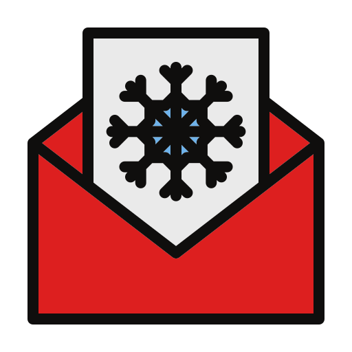 tarjeta de navidad icono gratis