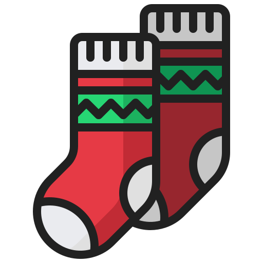 Socks Generic Outline Color icon