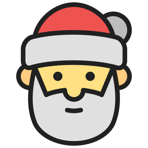 Santa Generic Outline Color icon