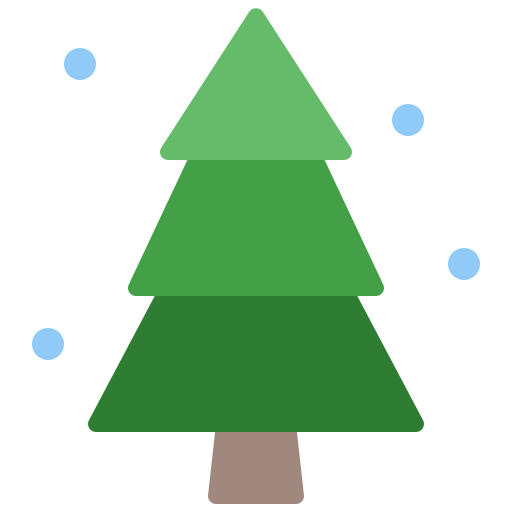 Árbol de navidad icono gratis