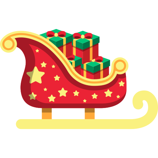 Sleigh - Free christmas icons