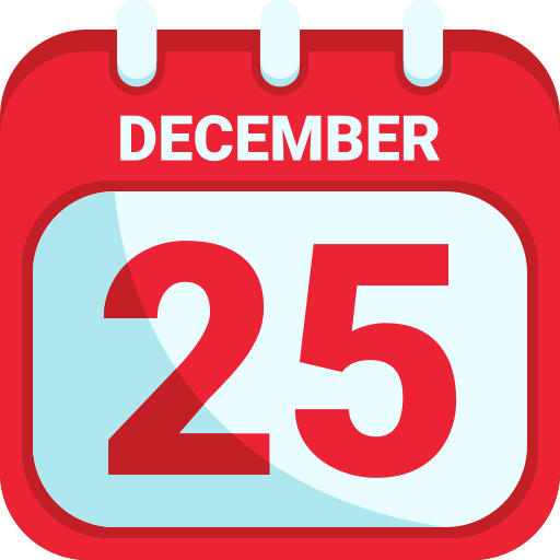 25 december Generic Flat icon