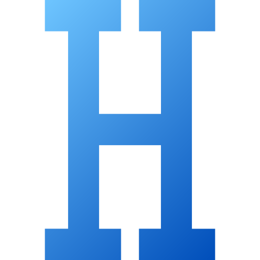 Letter h Generic Flat Gradient icon