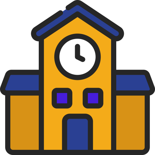 School - Free Buildings Icons