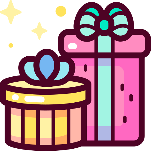 caja de regalo icono gratis