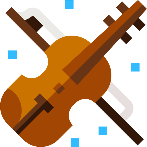 violín icono gratis