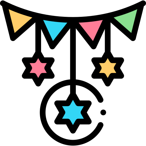 hanukkah icono gratis