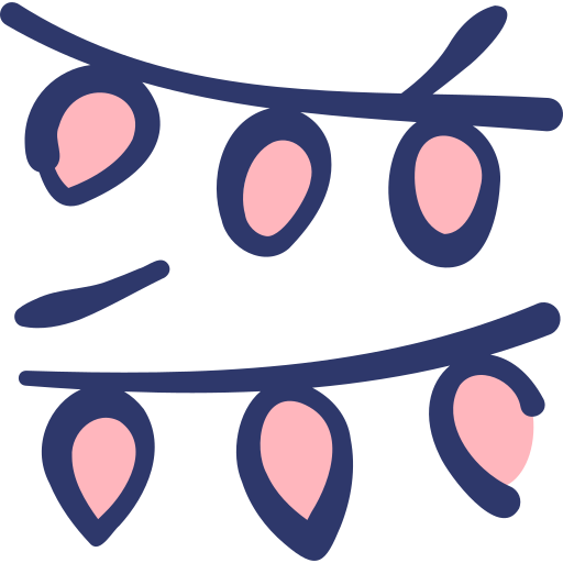 guirnalda icono gratis