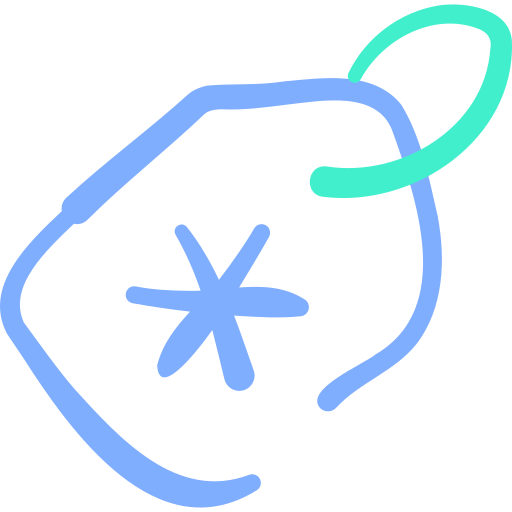 Tag free icon