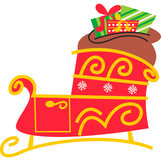 trenó do papai noel grátis figurinha trenó do papai noel grátis figurinha