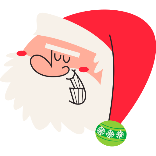 père noël gratuit sticker père noël gratuit sticker