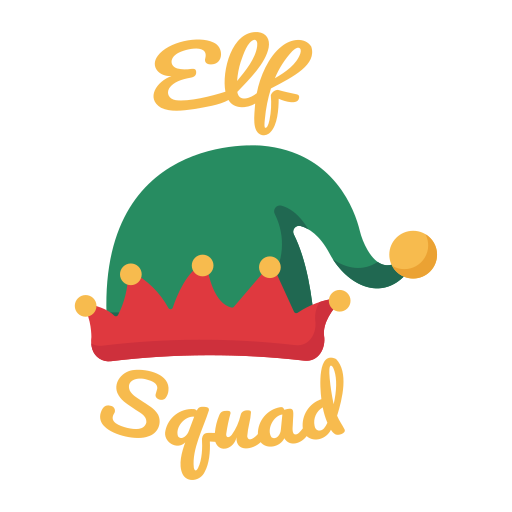 Elf free sticker Elf free sticker