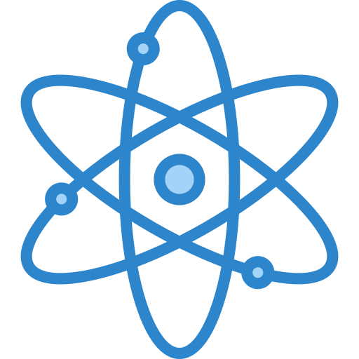 Atom Generic Blue icon