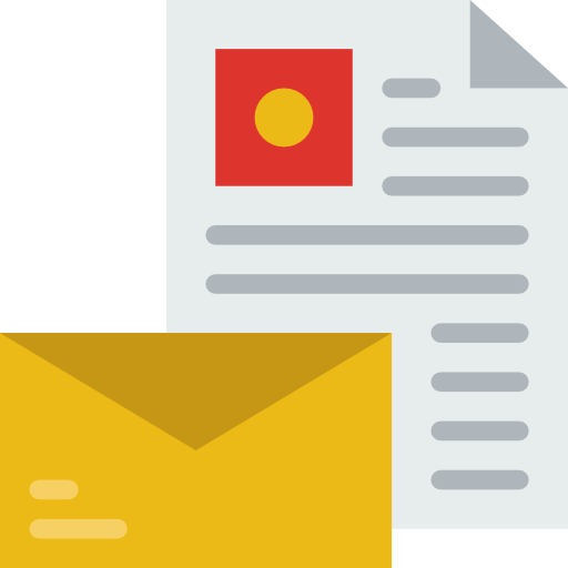 correspondência grátis ícone