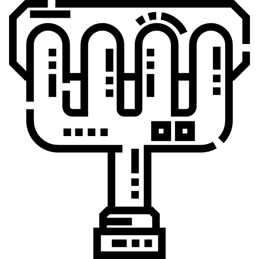 Manifold Detailed Straight Lineal Icon