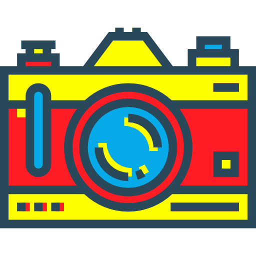 Camera Skyclick Lineal Color icon