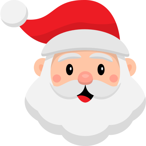 papá noel icono gratis