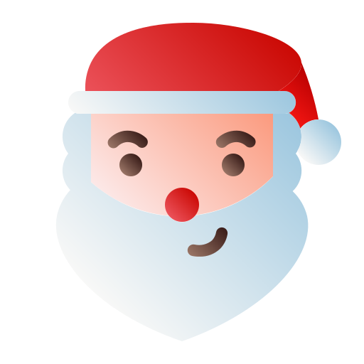 papá noel icono gratis