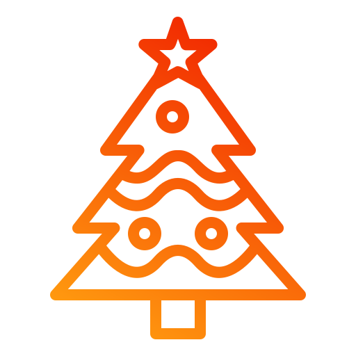 Árbol de navidad icono gratis