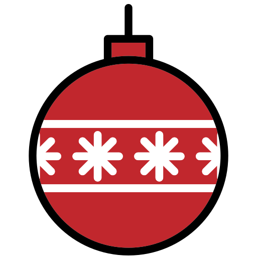 Christmas ball Generic Outline Color icon