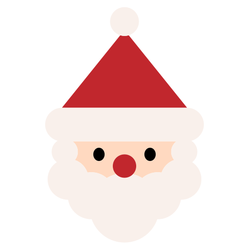 papá noel icono gratis