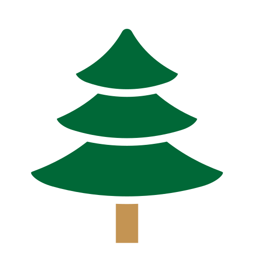 Árbol de navidad icono gratis