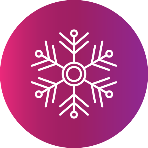 Snowflake Generic Flat Gradient icon