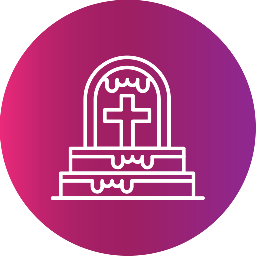 cementerio icono gratis